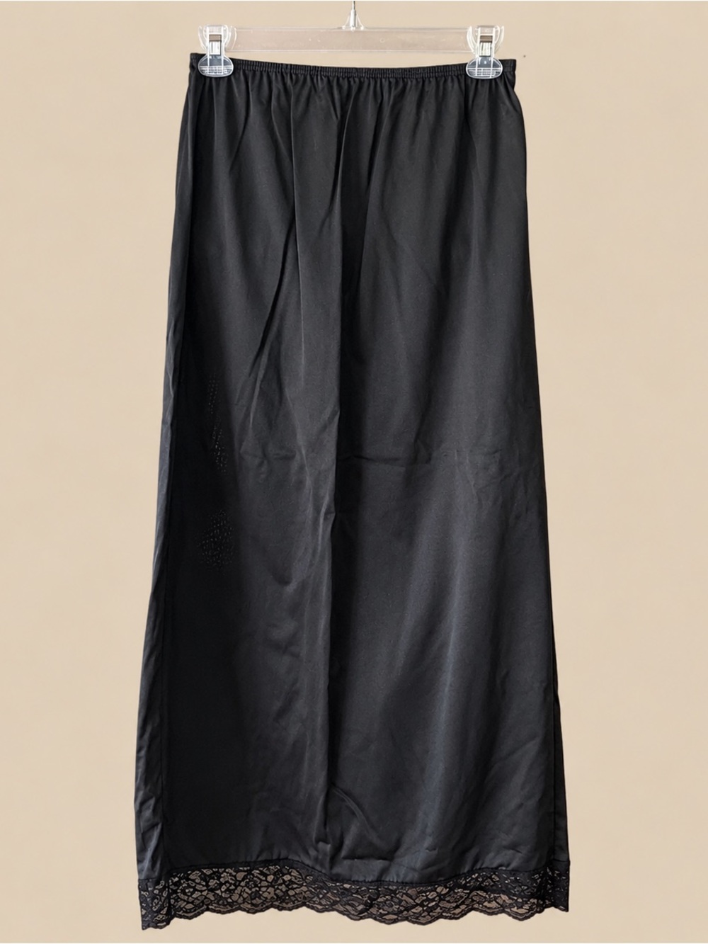 80s Vintage Whimsigoth Witchy Slip Skirt  L